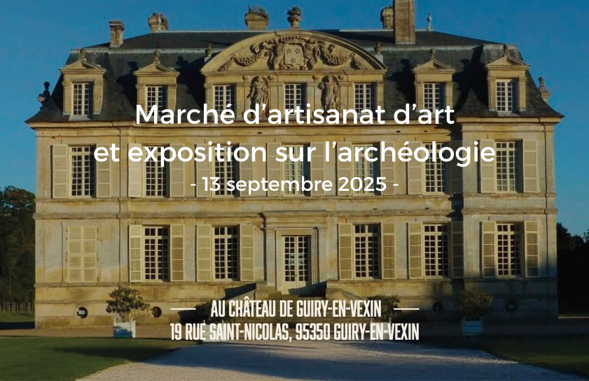 Château pour marché artisanat et exposition archéologie.