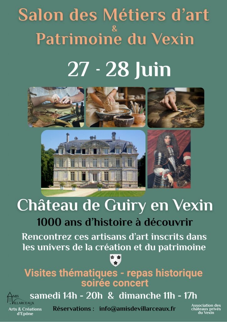 Affiche Salon des Métiers d’art du Vexin