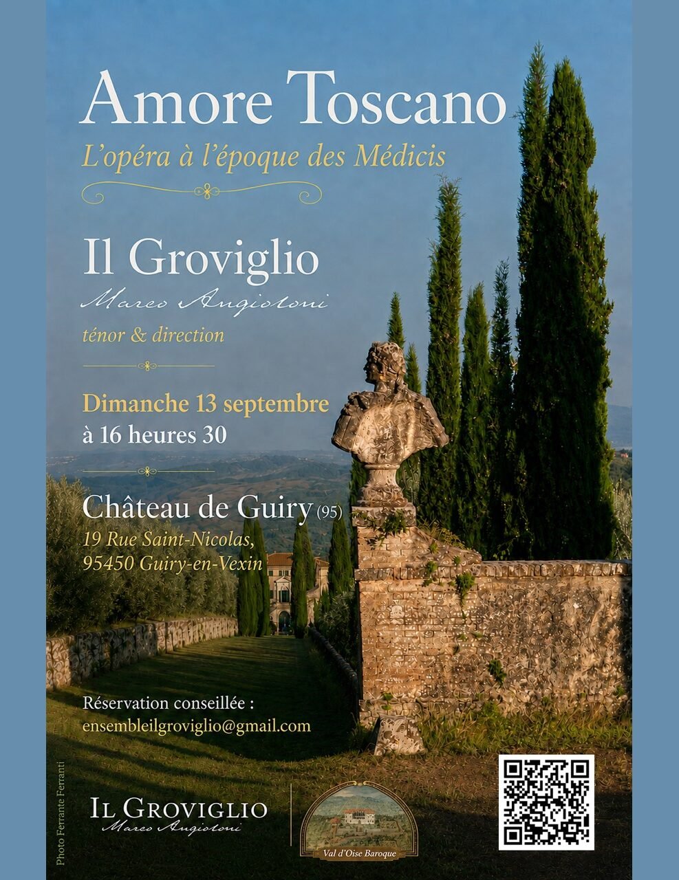 Amore Toscano, l'opéra à l'époque des Médicis